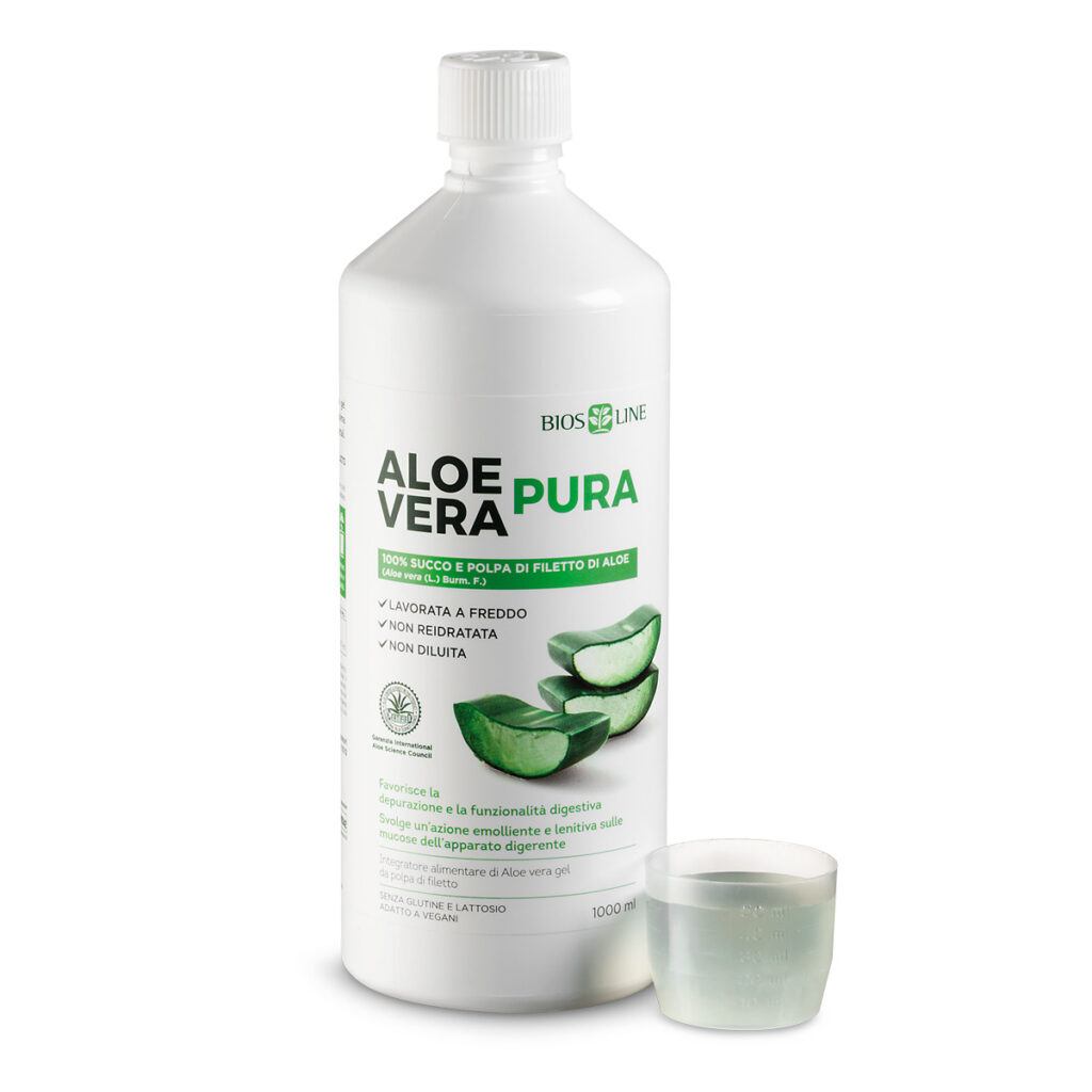 Aloe Vera Pura – Bios Line, flacone 1000 ml