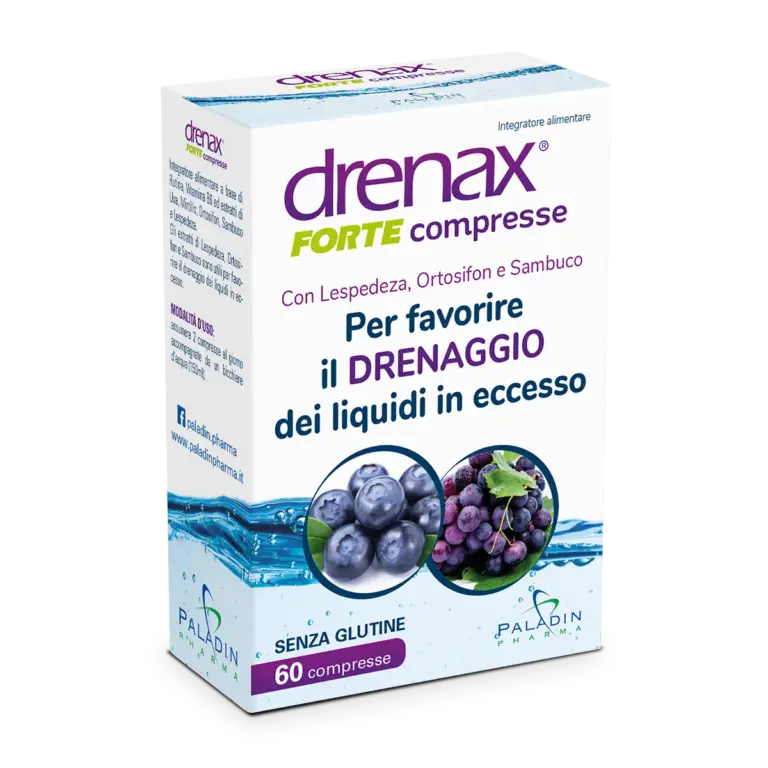 Drenax Forte Drenante Mirtillo Compresse