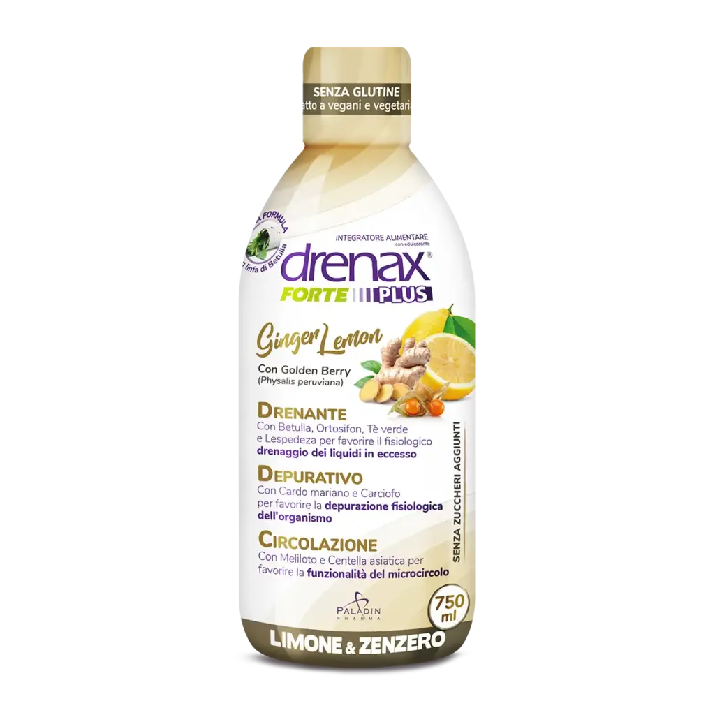 Drenax Forte Drenante Ginger Lemon PLUS – Drenax, flacone 750 ml