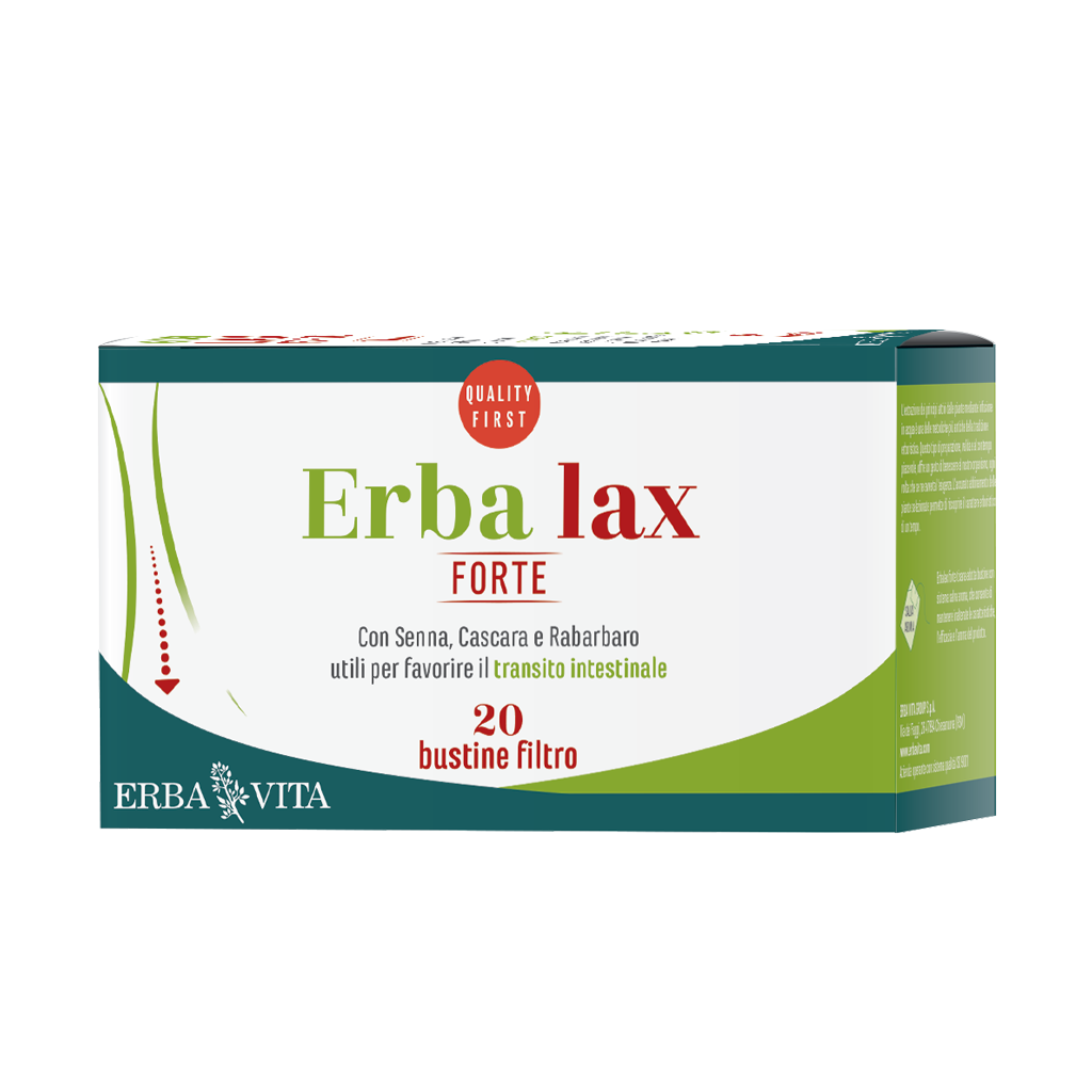 Erbalax Forte Tisana – Erba Vita, 20 bustine filtro salva-aroma