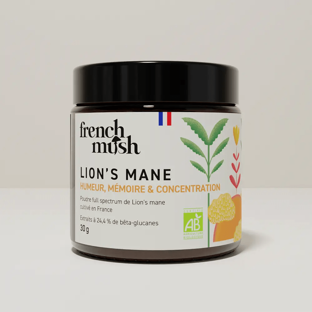 Polvere di Lion's Mane Bio – French Mush, 30 g