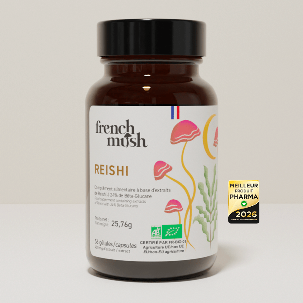 Capsule Reishi Bio – French Mush, 56 capsule