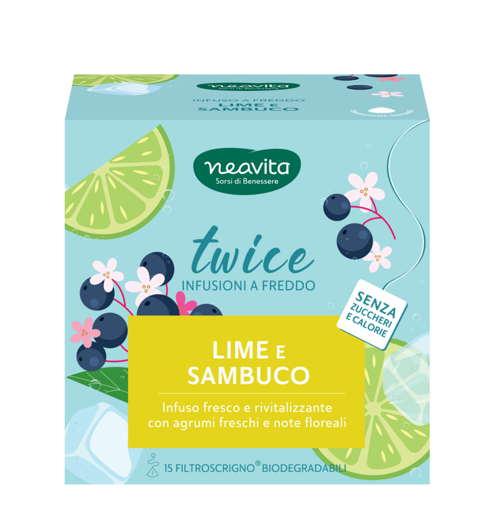 Lime e Sambuco – Neavita, confezione da 15 FiltroScrigno