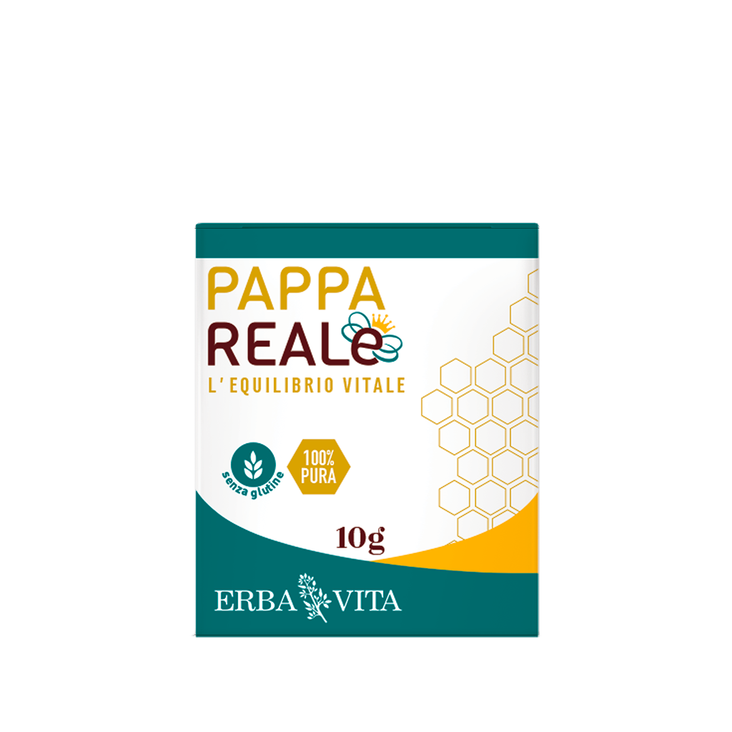 Pappa Reale Fresca – Erba Vita, vasetto 10 g con cucchiaino dosatore