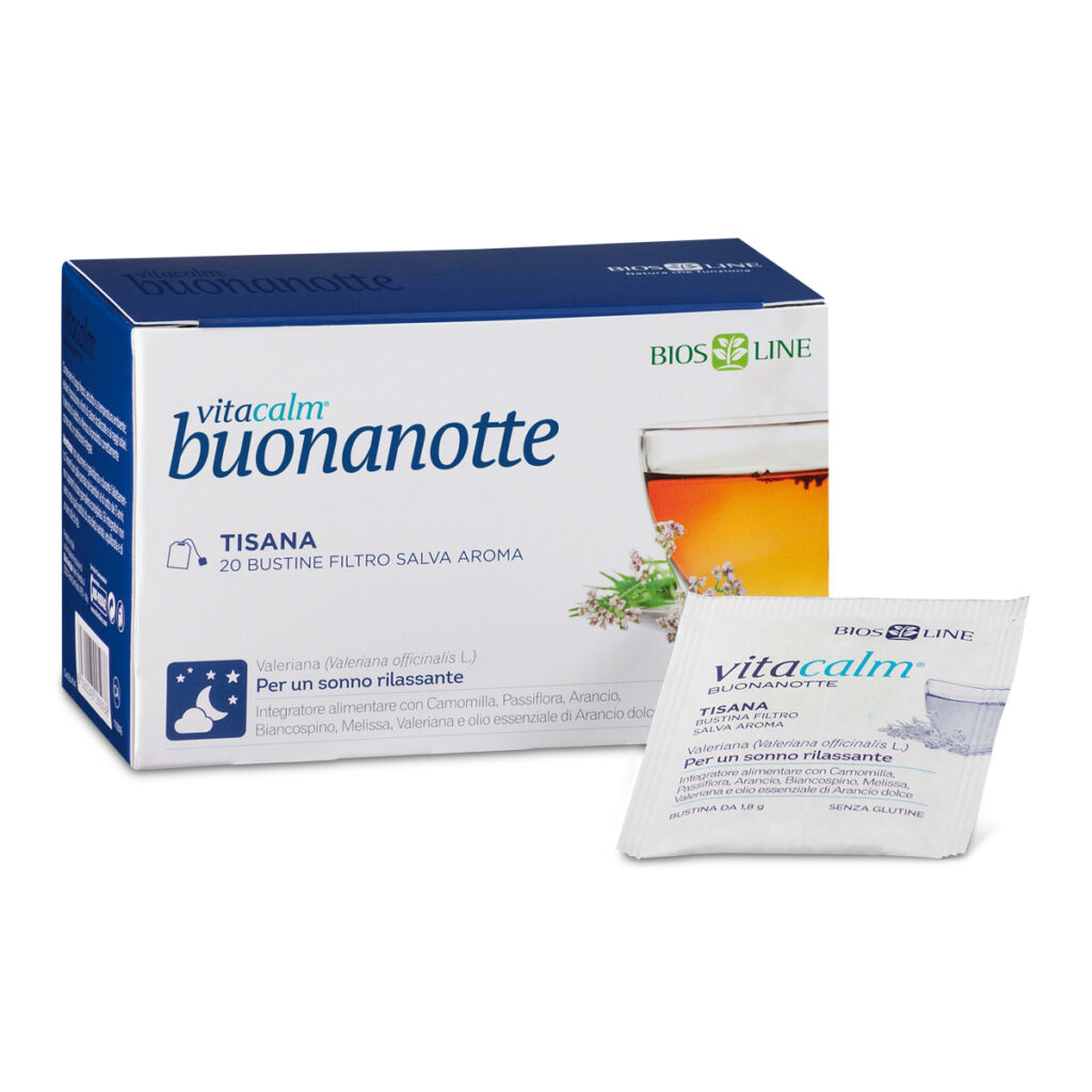 VitaCalm Buonanotte Tisana – Bios Line, 20 bustine filtro